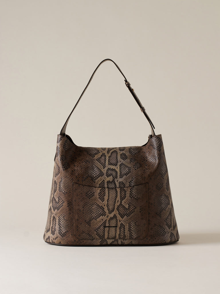 Borsa a spalla in Pelle - PREMIERE BORSA HOBO MEDIUM - Borbonese