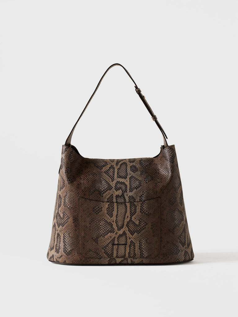 Borsa a spalla in Pelle - PREMIERE BORSA HOBO MEDIUM - Borbonese