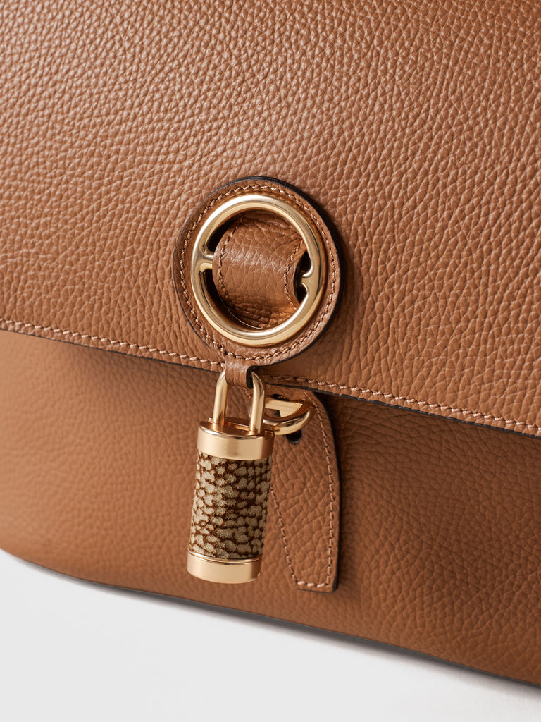 Borsa a spalla in Pelle  - PREMIER                       BORSA HOBO MEDIUM - Borbonese
