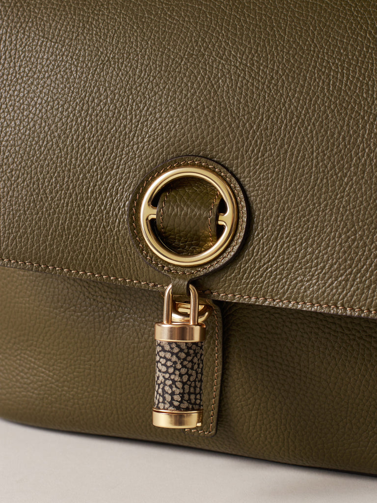 Borsa a spalla in Pelle  - PREMIER                       BORSA HOBO MEDIUM - Borbonese