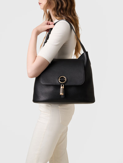 PREMIERE HOBO BAG MEDIUM - Bags - Borbonese