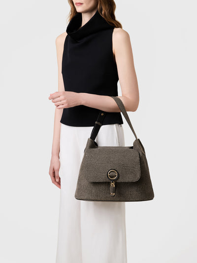 PREMIERE HOBO BAG MEDIUM - Bags - Borbonese