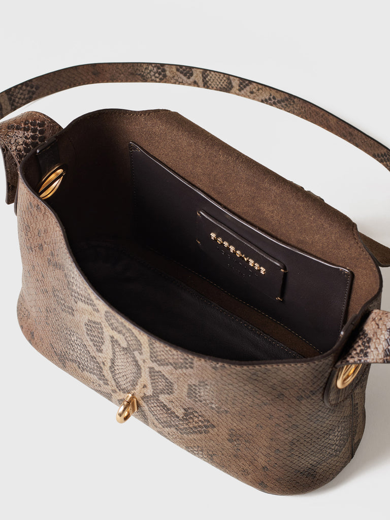 Borsa a tracolla in Pelle - PREMIERE TRACOLLA SMALL - Borbonese