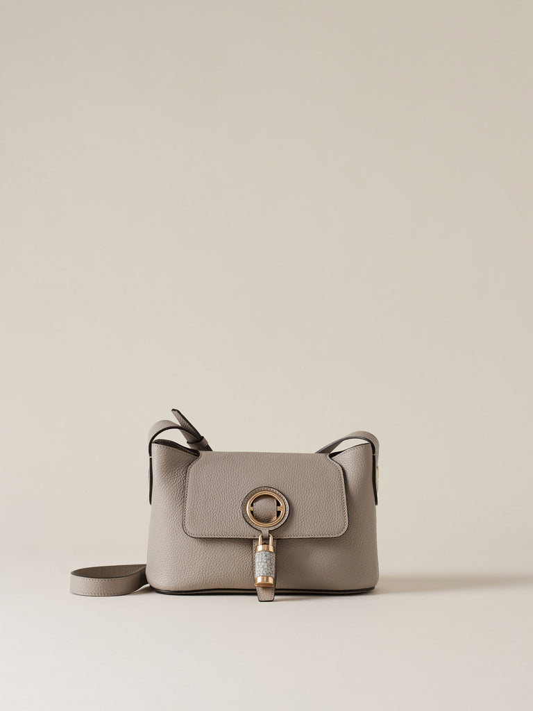 Borsa a tracolla in pelle - PREMIER TRACOLLA SMALL - Borbonese