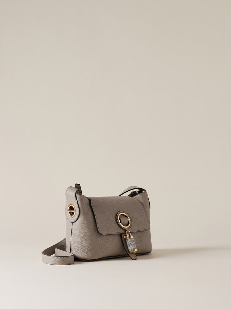 Borsa a tracolla in pelle - PREMIER TRACOLLA SMALL - Borbonese