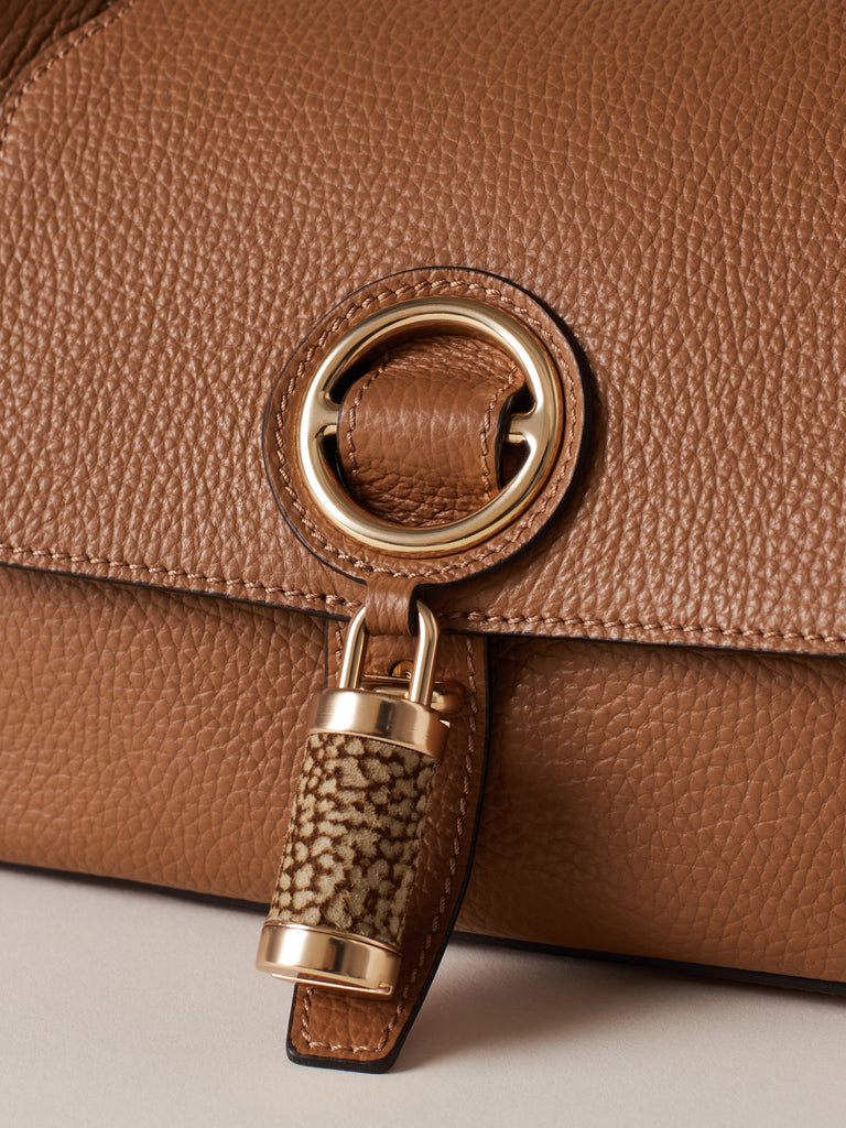 Borsa a tracolla in pelle - PREMIER TRACOLLA SMALL - Borbonese