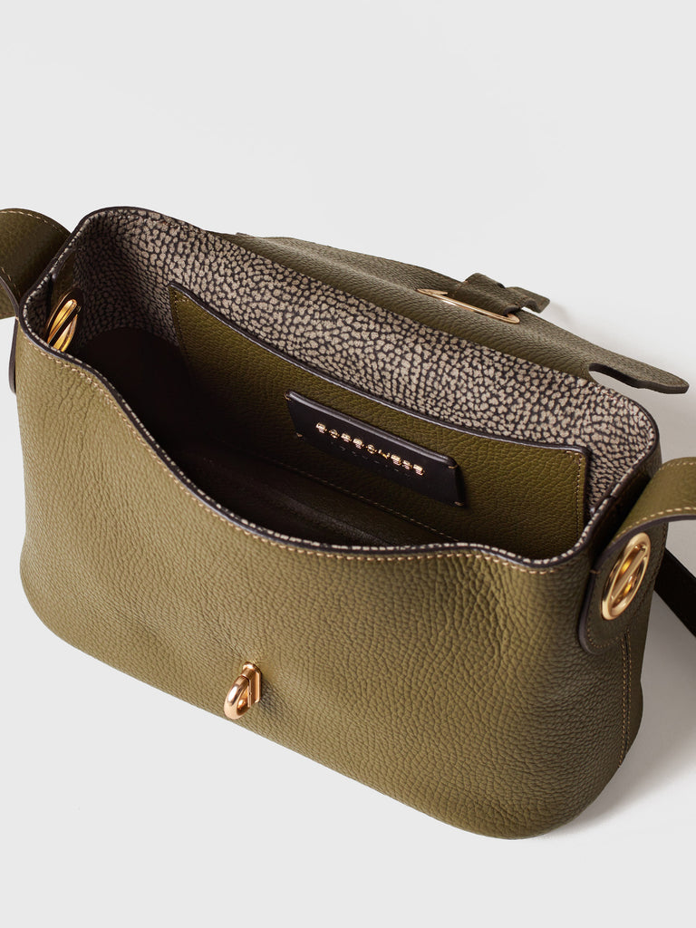 Borsa a tracolla in pelle - PREMIER TRACOLLA SMALL - Borbonese