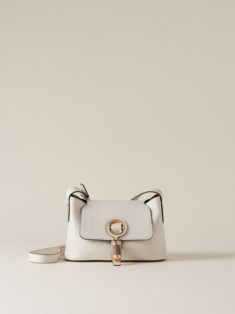 Borsa a tracolla in pelle - PREMIER TRACOLLA SMALL - Borbonese