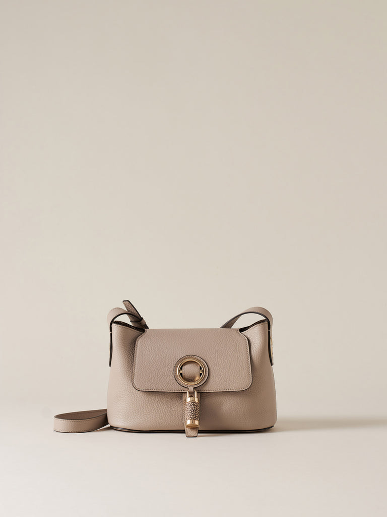 Borsa a tracolla in pelle - PREMIER TRACOLLA SMALL - Borbonese
