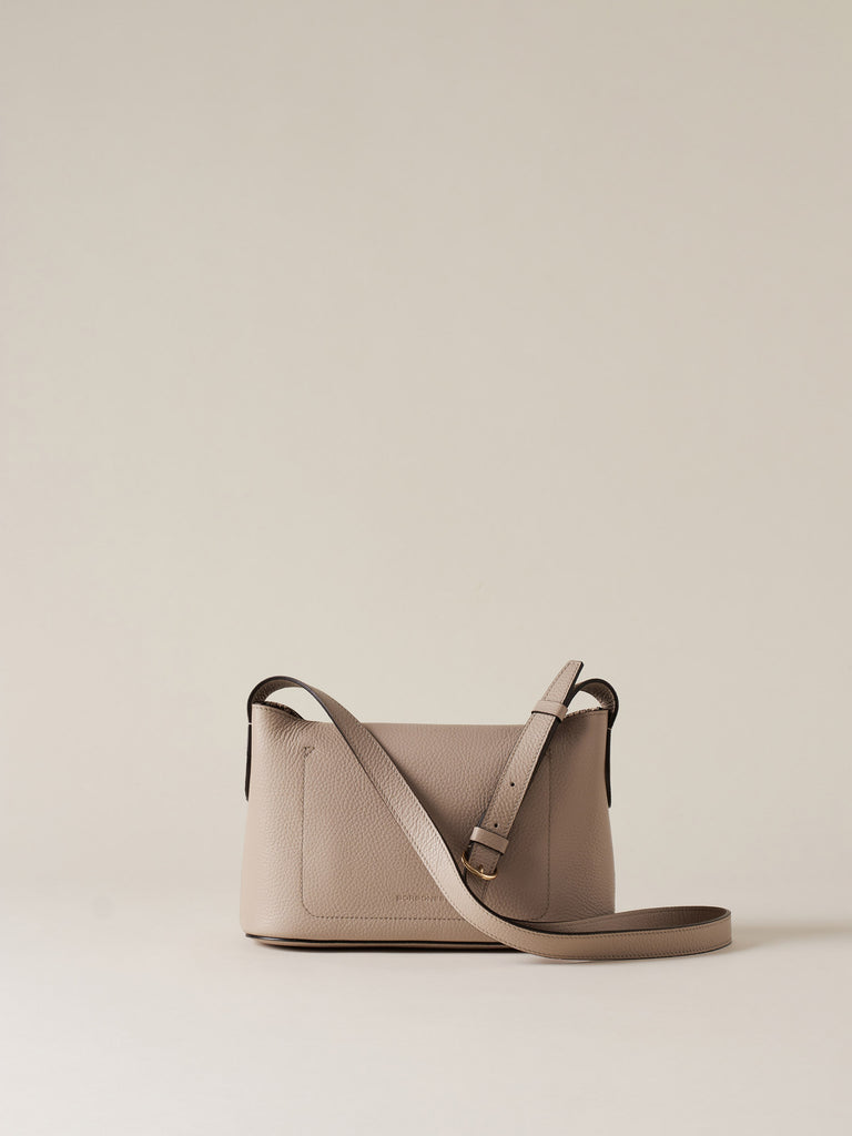 Borsa a tracolla in pelle - PREMIER TRACOLLA SMALL - Borbonese