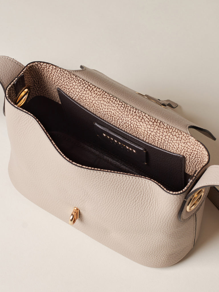 Borsa a tracolla in pelle - PREMIER TRACOLLA SMALL - Borbonese