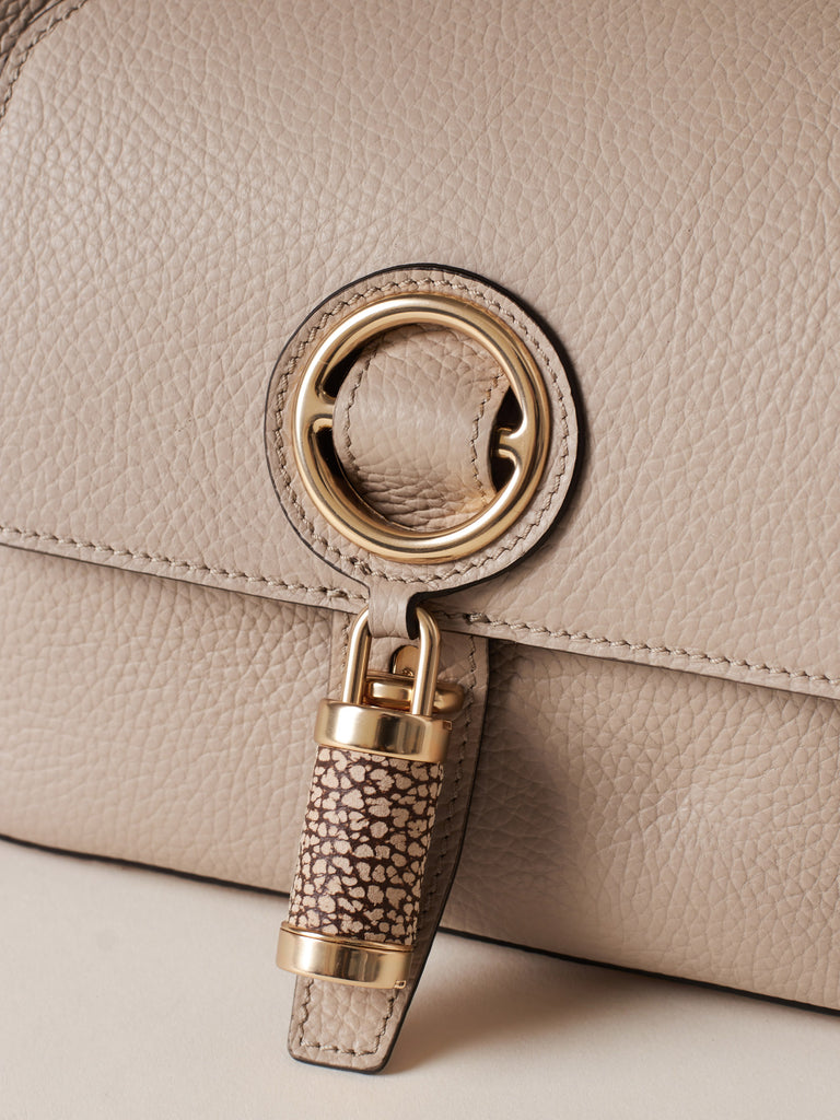 Borsa a tracolla in pelle - PREMIER TRACOLLA SMALL - Borbonese