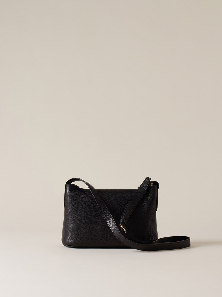 Borsa a tracolla in pelle - PREMIER TRACOLLA SMALL - Borbonese