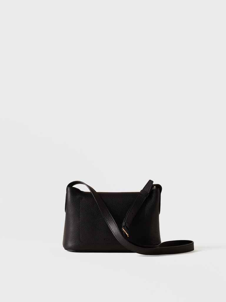 Borsa a tracolla in pelle - PREMIER TRACOLLA SMALL - Borbonese