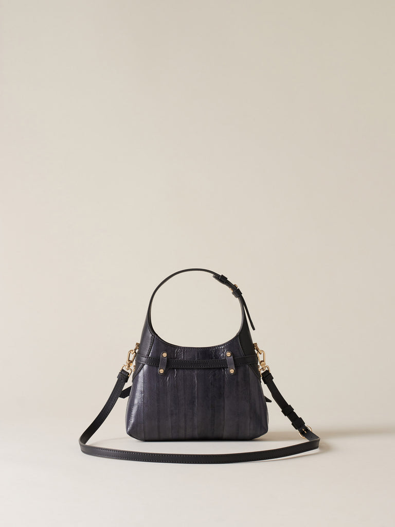 Eel Leather Hobo bag - LIMITED EDITION MINI BAG - Borbonese