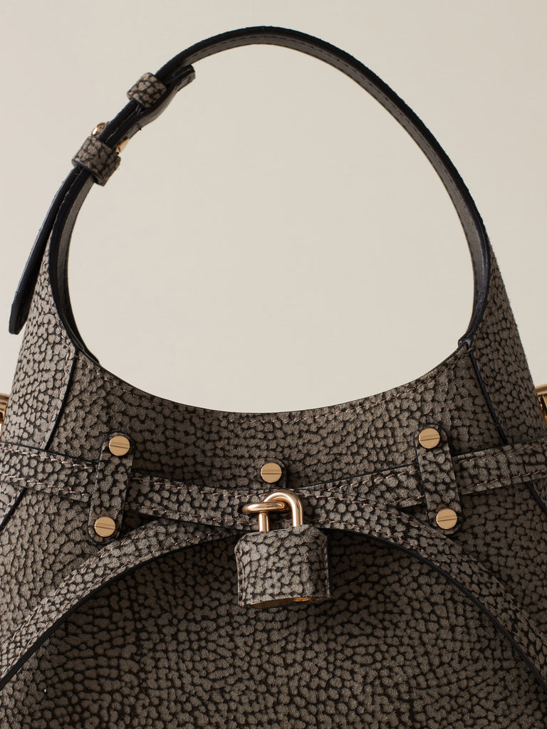 Hobo bag di Camoscio OP - MINI BAG LIMITED EDITION - Borbonese