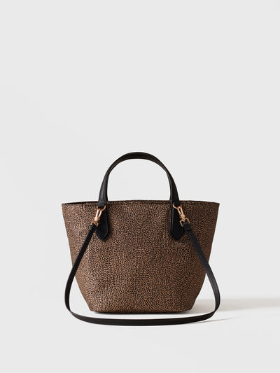 ESCAPE SMALL SHOPPING BAG - Appoggio Feed - Borbonese