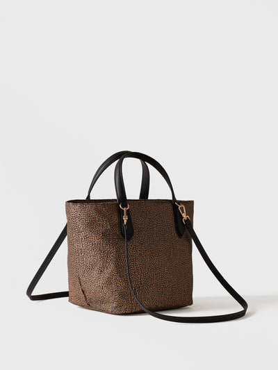 ESCAPE SMALL SHOPPING BAG - Appoggio Feed - Borbonese