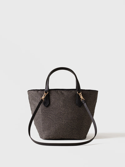 ESCAPE SMALL SHOPPING BAG - Appoggio Feed - Borbonese