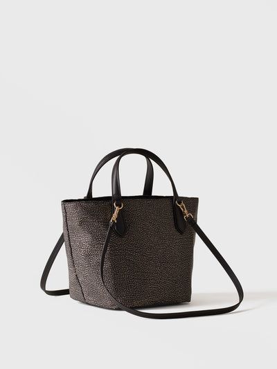 ESCAPE SMALL SHOPPING BAG - Appoggio Feed - Borbonese