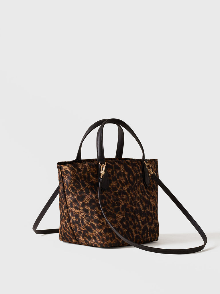 Borsa a mano in tessuto Op - ESCAPE BORSA SHOPPING SMALL - Borbonese