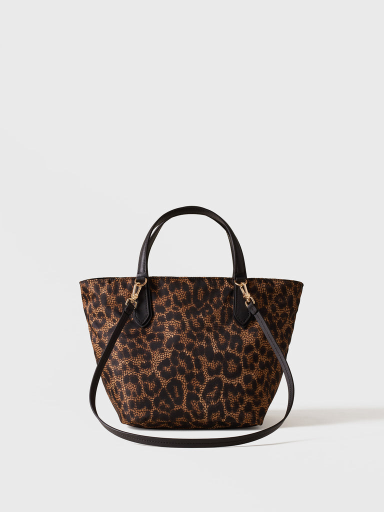 Borsa a mano in tessuto Op - ESCAPE BORSA SHOPPING SMALL - Borbonese