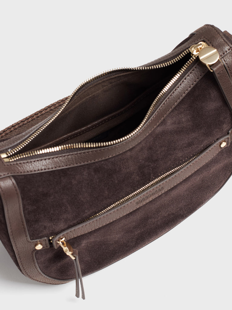 Borsa a tracolla in pelle - LUNA BAG MINI - Borbonese