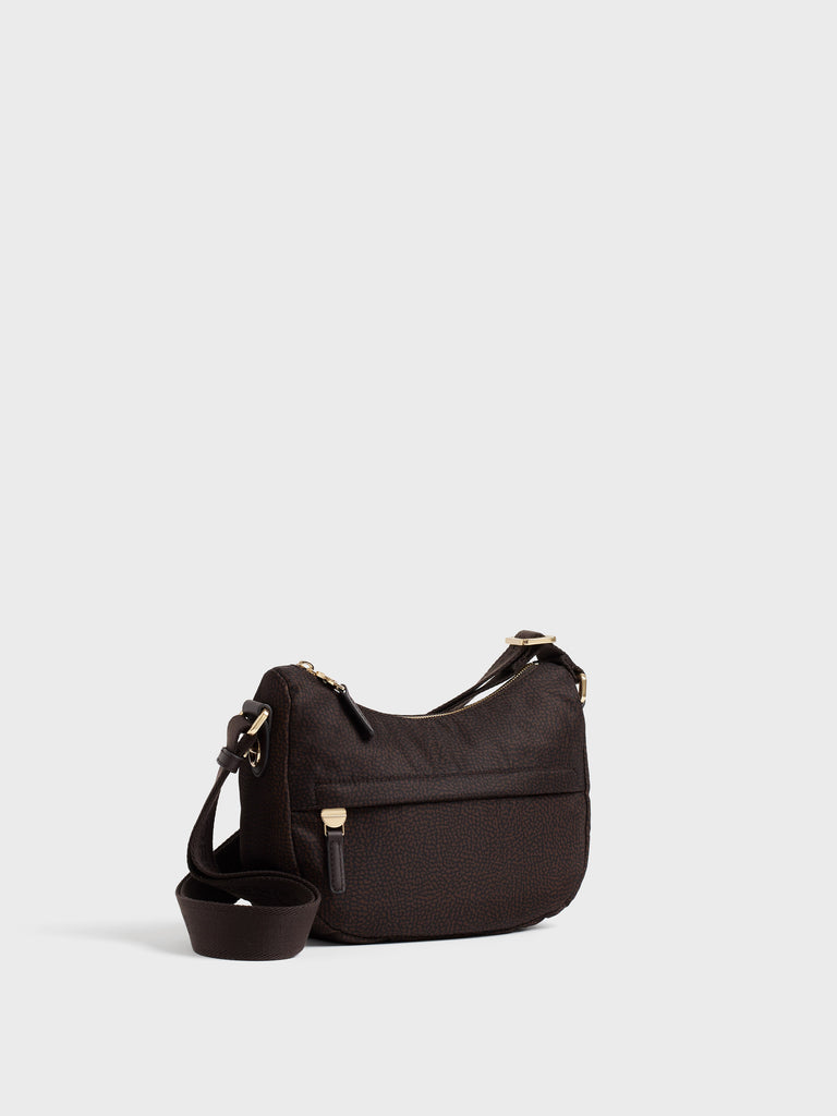 Borsa a tracolla in tessuto Op - B-CLUB LUNA BAG MINI - Borbonese