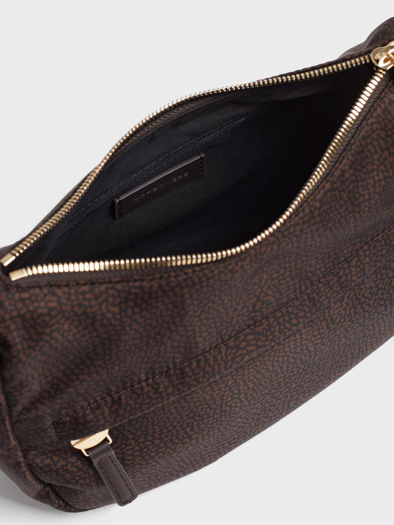 Borsa a tracolla in tessuto Op - B-CLUB LUNA BAG MINI - Borbonese