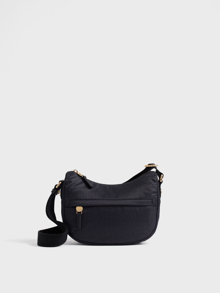 Borsa a tracolla in tessuto Op - B-CLUB LUNA BAG MINI - Borbonese