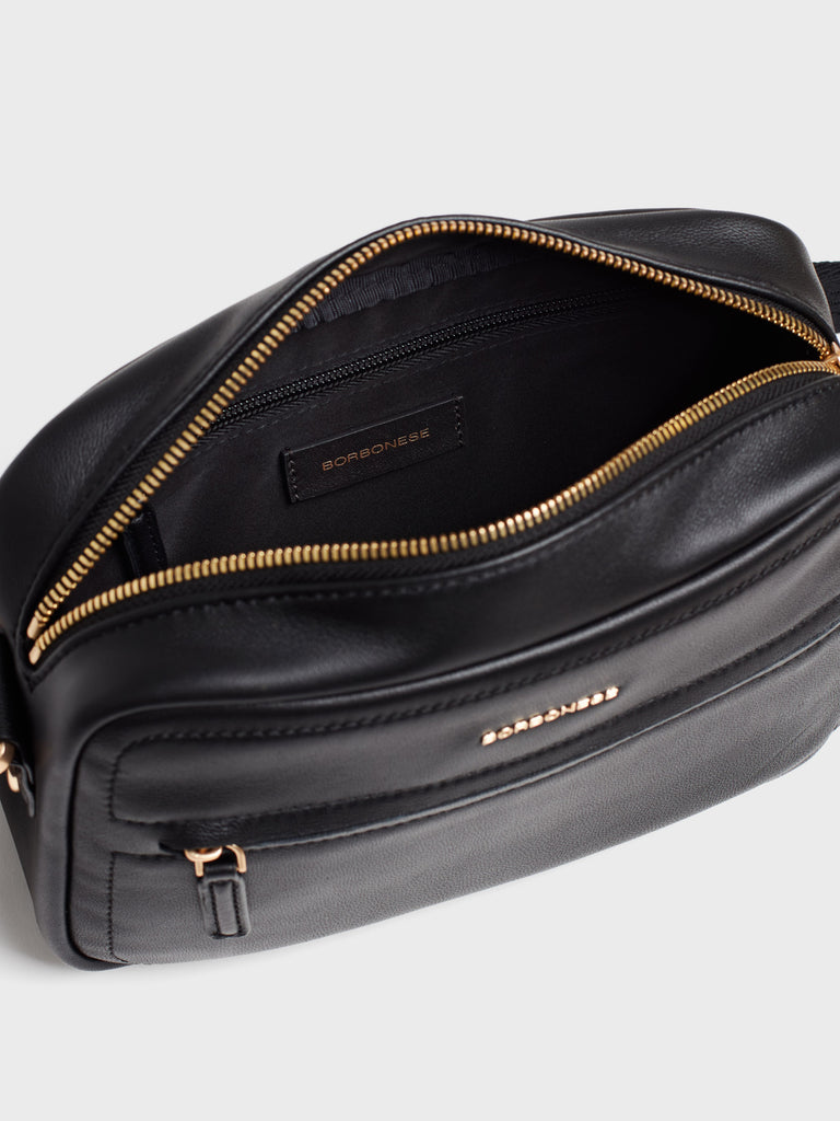 Borsa a tracolla in pelle - B-CLUB CAMERA CASE SMALL - Borbonese
