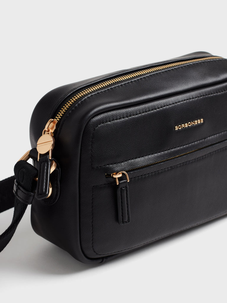 Borsa a tracolla in pelle - B-CLUB CAMERA CASE SMALL - Borbonese