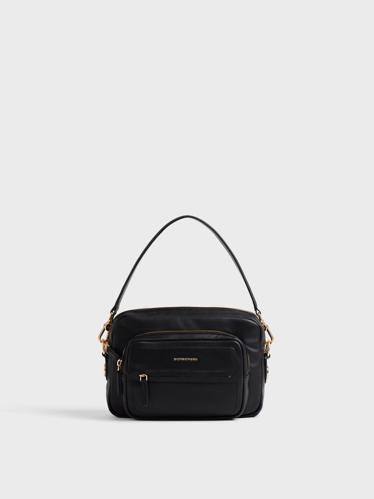 Borsa a tracolla in pelle - B-CLUB CAMERA CASE SMALL - Borbonese