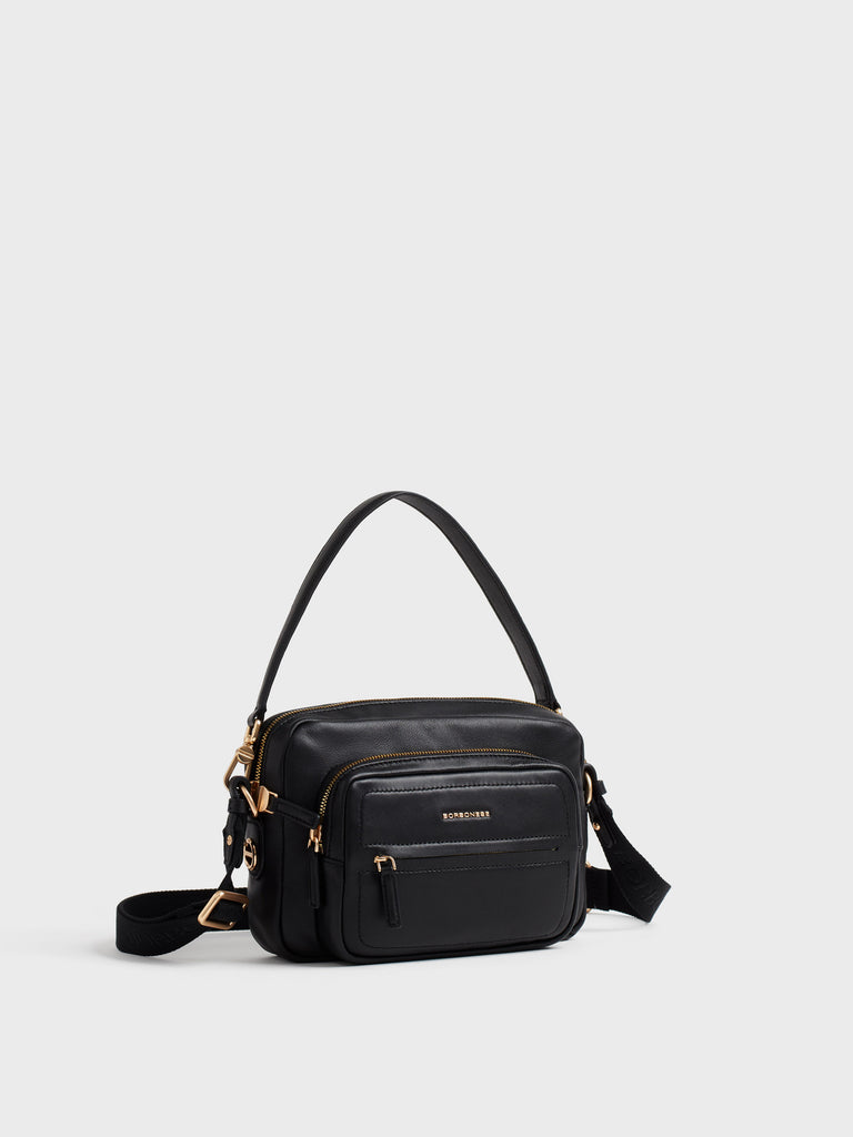 Borsa a tracolla in pelle - B-CLUB CAMERA CASE SMALL - Borbonese