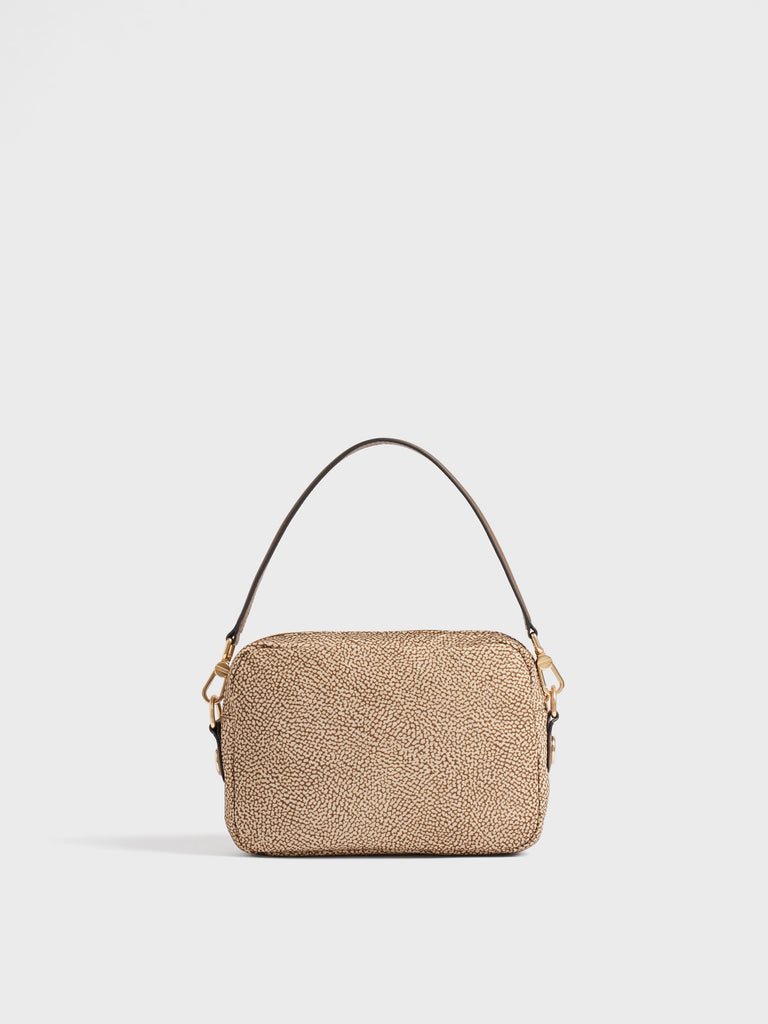 Borsa a tracolla in Tessuto riciclato Op - B-CLUB CAMERA CASE SMALL - Borbonese