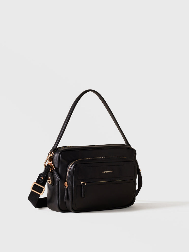 Borsa a tracolla in pelle - B-CLUB CAMERA CASE MEDIUM - Borbonese