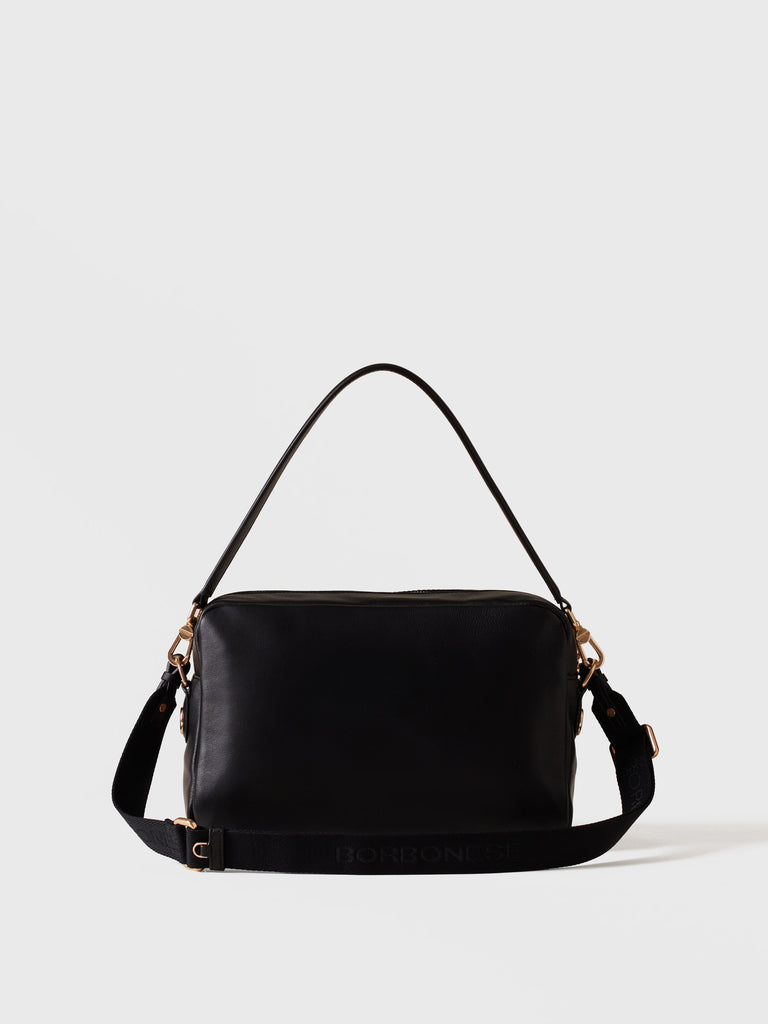 Borsa a tracolla in pelle - B-CLUB CAMERA CASE MEDIUM - Borbonese
