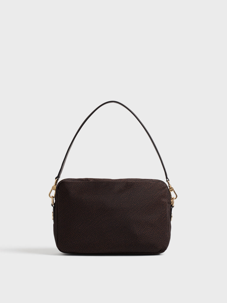Borsa a tracolla in tessuto Op - B-CLUB CAMERA CASE MEDIUM - Borbonese