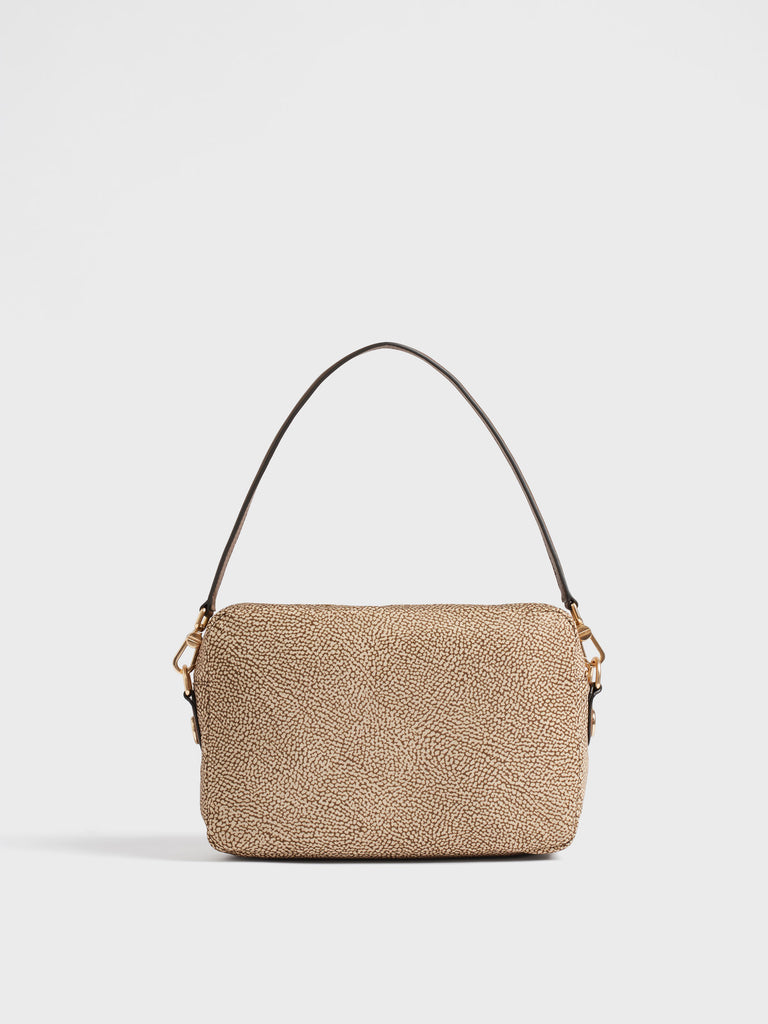 Shoulder bag in recycled fabric Op - B-CLUB CAMERA CASE MEDIUM - Borbonese