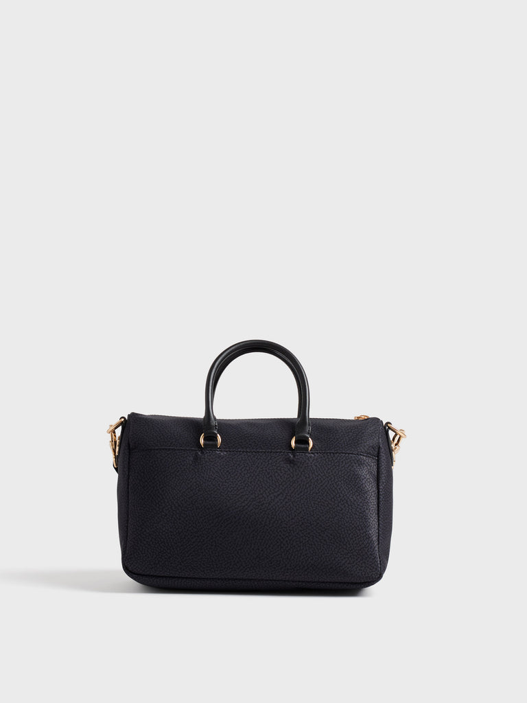 Borsa a tracolla in tessuto Op - B-CLUB BAULETTO MEDIUM - Borbonese
