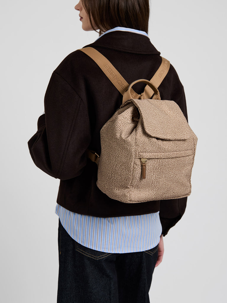 fabric backpack Op - B-CLUB BACKPACK - Borbonese