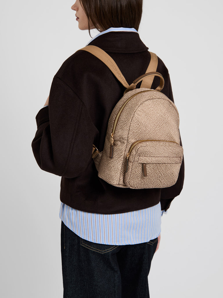 fabric backpack Op - B-CLUB BACKPACK - Borbonese