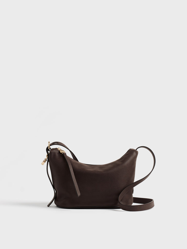 Leather shoulder bag - PRIVE SHOULDER STRAP SMALL - Borbonese