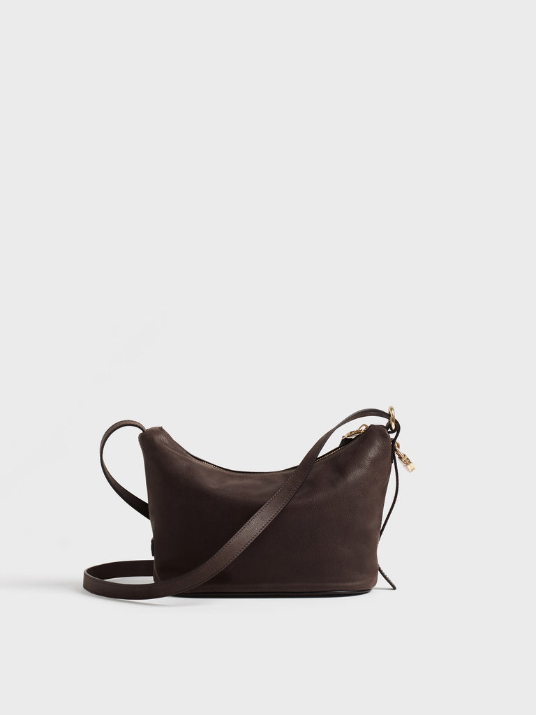 Leather shoulder bag - PRIVE SHOULDER STRAP SMALL - Borbonese