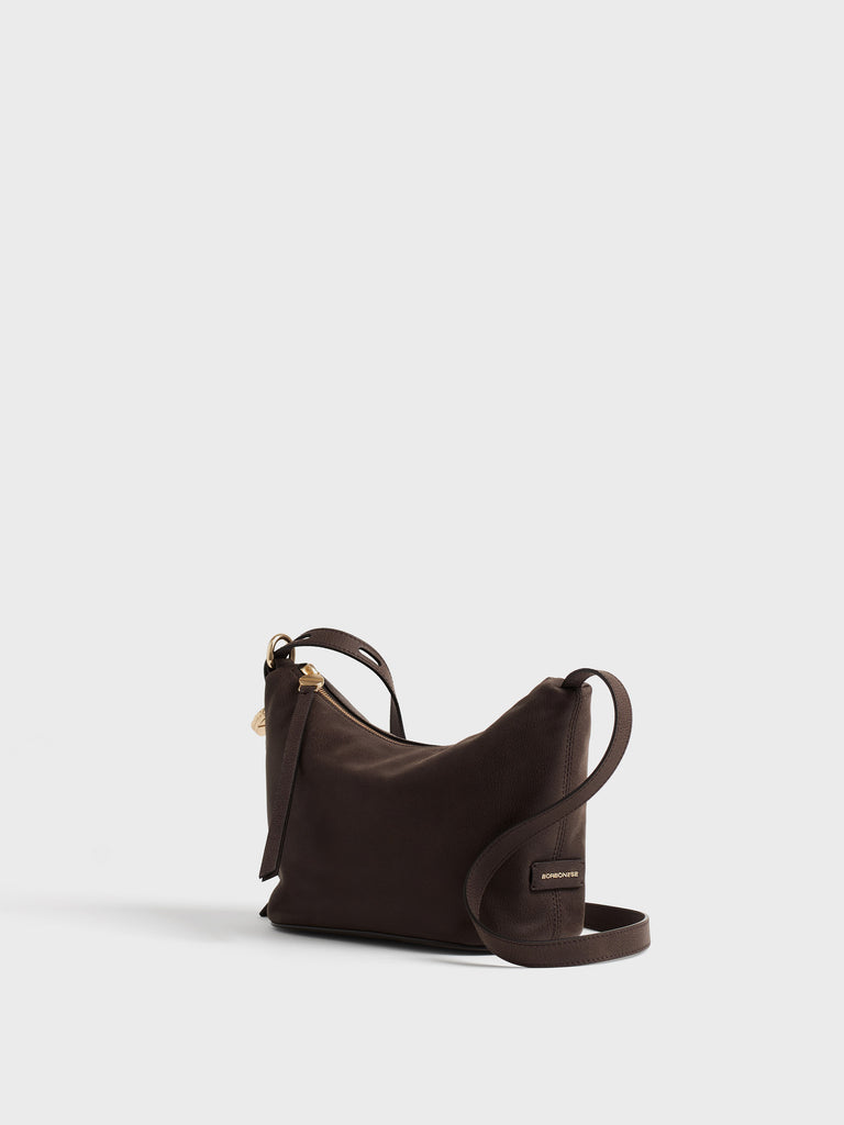 Leather shoulder bag - PRIVE SHOULDER STRAP SMALL - Borbonese