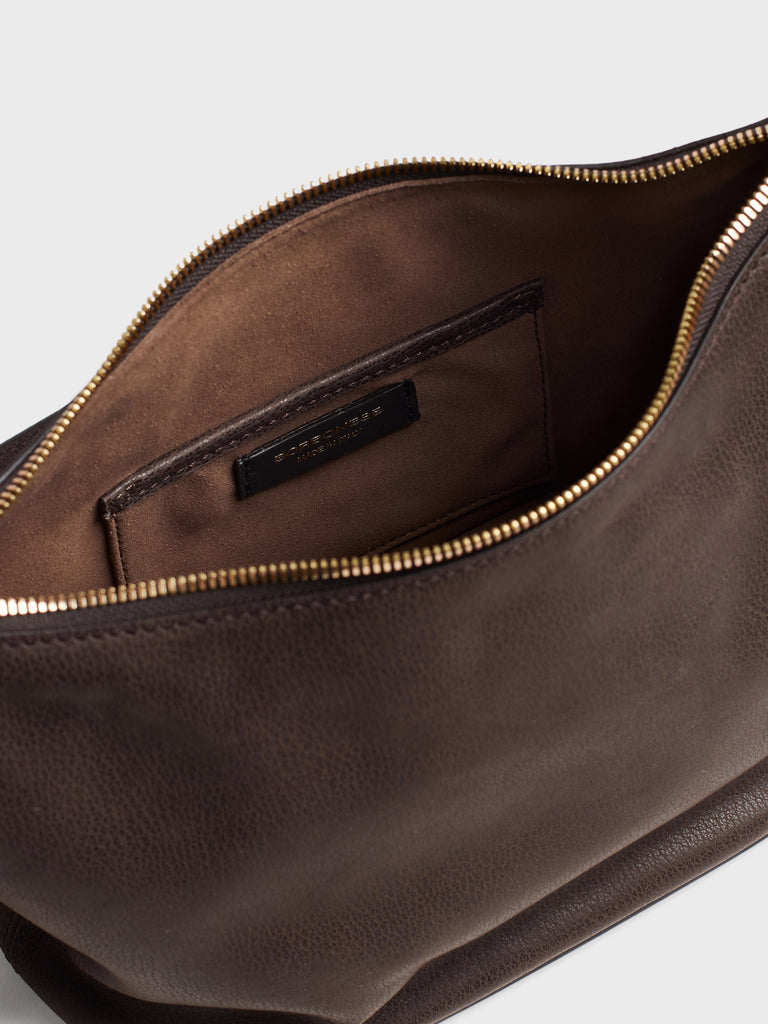 Leather shoulder bag - PRIVE SHOULDER STRAP SMALL - Borbonese