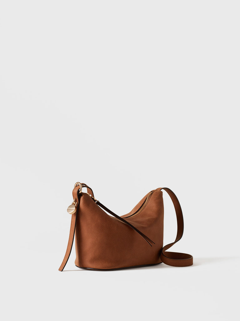 Leather shoulder bag - PRIVE SHOULDER STRAP SMALL - Borbonese