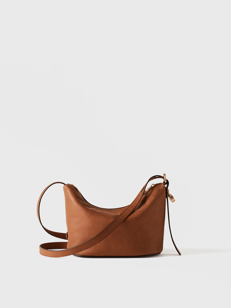 Leather shoulder bag - PRIVE SHOULDER STRAP SMALL - Borbonese