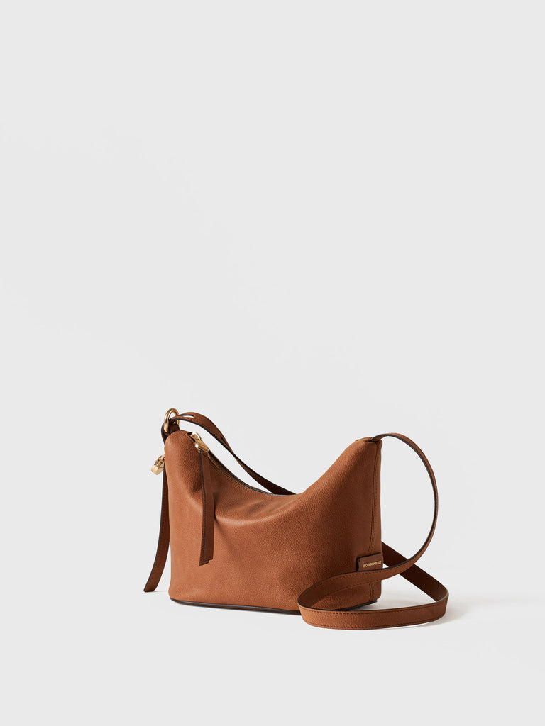 Leather shoulder bag - PRIVE SHOULDER STRAP SMALL - Borbonese
