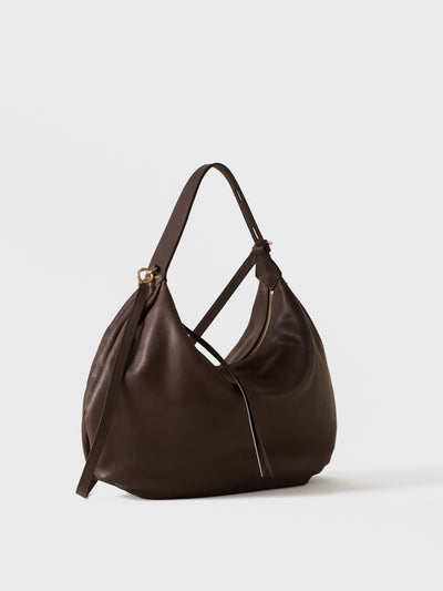 PRIVE HOBO BAG MEDIUM - PRIVE - Borbonese